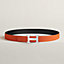 H Martelee belt buckle & Reversible leather strap 32&nbsp;mm, View: , view 2 of 2