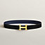 H Martelee belt buckle & Reversible leather strap 32&nbsp;mm, View: , view 1 of 2