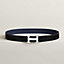 H Martelee belt buckle & Reversible leather strap 32&nbsp;mm, View: , view 1 of 2