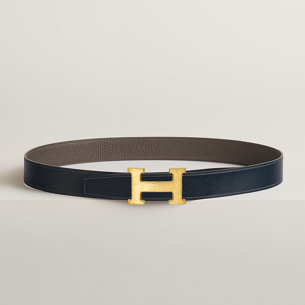 H Martelee belt buckle & Reversible leather strap 32 mm | Hermès Canada