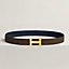 H Martelee belt buckle & Reversible leather strap 32&nbsp;mm, View: , view 2 of 2