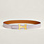 H Martelee belt buckle & Reversible leather strap 32 mm, view 2 of 2
