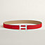 H Martelee belt buckle & Reversible leather strap 32&nbsp;mm, View: , view 1 of 2