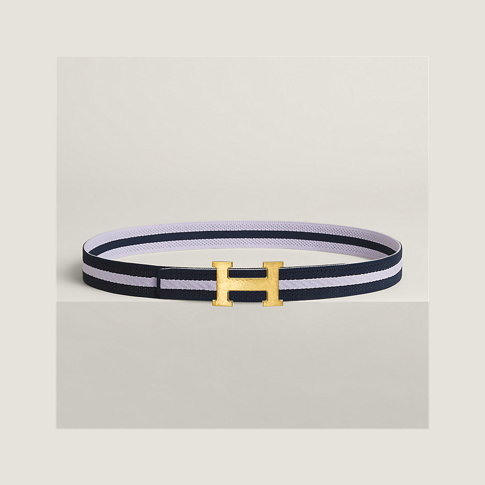 H Martelee belt buckle & Team band 32 mm | Hermès USA