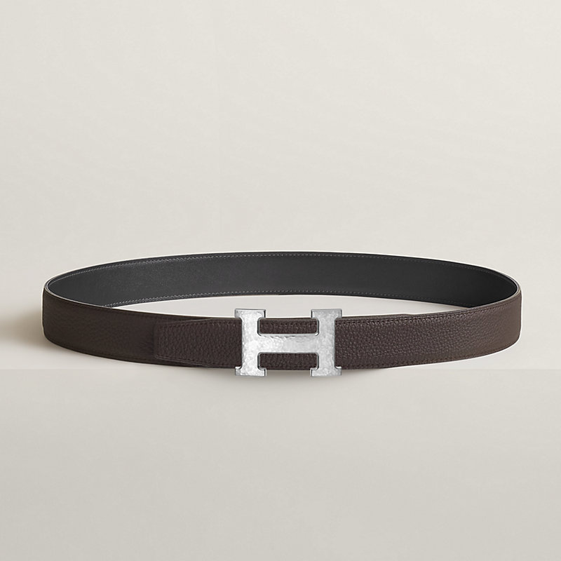 H Martelee 벨트 버클 & 리버서블 가죽 스트랩 32mm