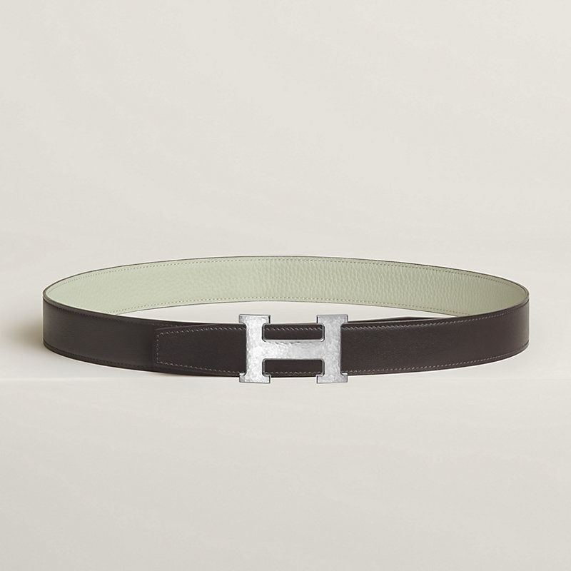 H Martelee 벨트 버클 & 리버서블 가죽 스트랩 32mm