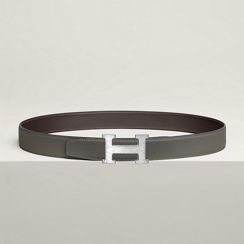 H Martelee 벨트 버클 & 리버서블 가죽 스트랩 32mm