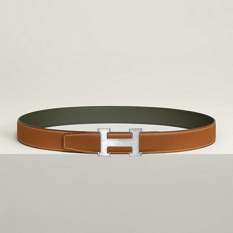 H Martelee 벨트 버클 & 리버서블 가죽 스트랩 32mm