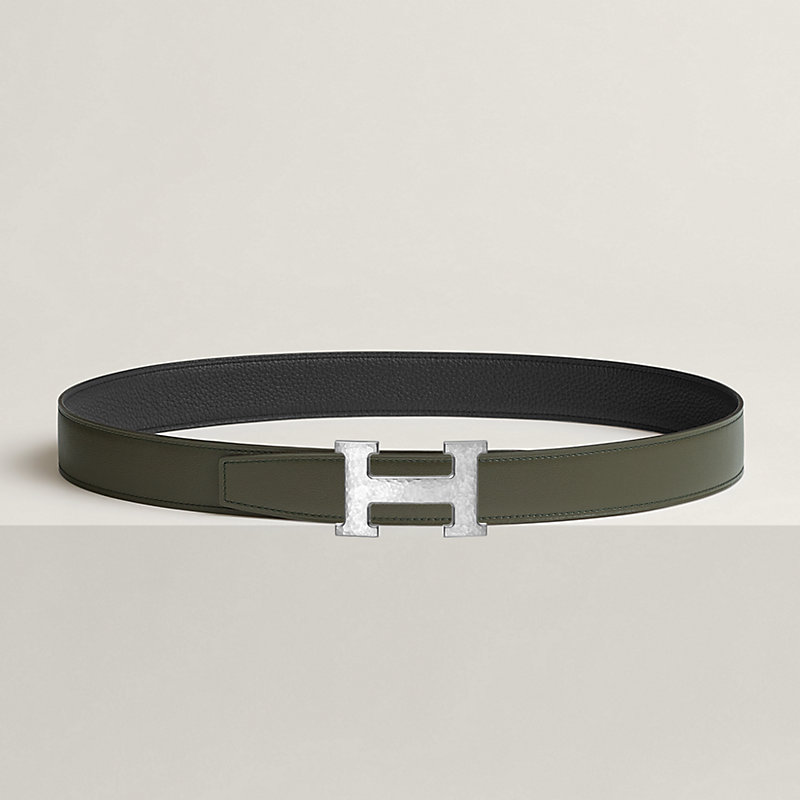 H Martelee 벨트 버클 & 리버서블 가죽 스트랩 32mm