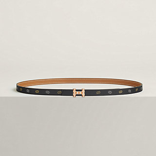 H Medor belt buckle & Hermès sur Mer reversible leather