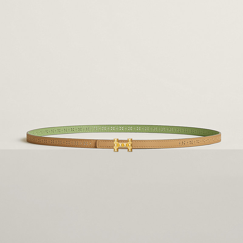 H Medor belt buckle & Reversible leather strap 13 mm | Hermès Canada