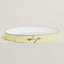 H Noue belt buckle & Reversible leather strap 38&nbsp;mm, View: , view 1 of 3