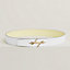 H Noue belt buckle & Reversible leather strap 38&nbsp;mm, View: , view 2 of 3