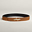 H Noue belt buckle & Reversible leather strap 38&nbsp;mm, View: , view 2 of 3