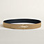 H Noue belt buckle & Reversible leather strap 38&nbsp;mm, View: , view 2 of 3