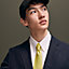 H Oblique tie, View: Worn, worn, view 2 of 2