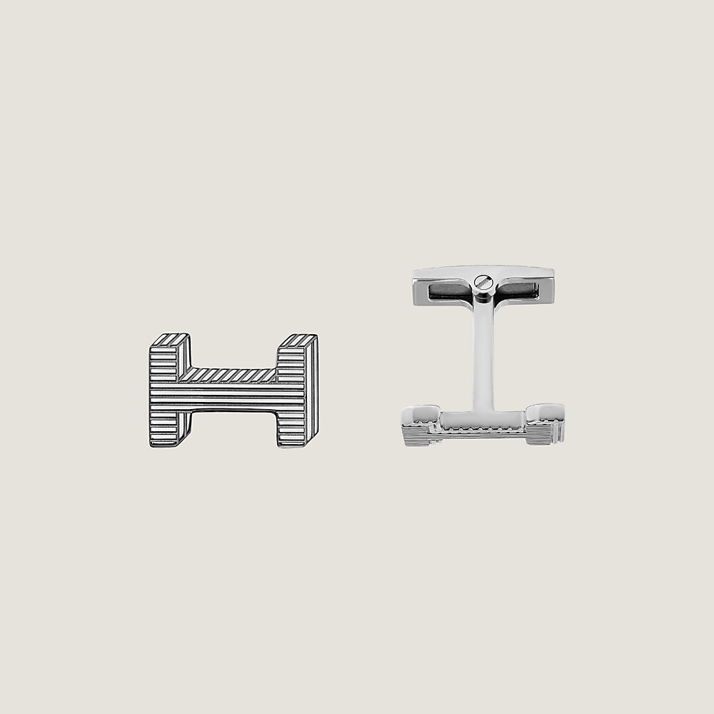 H au Carre cufflinks | Hermès Hong Kong SAR