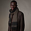H Passant scarf, View: Worn, worn, view 1 of 3