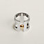 H Perle scarf ring, View: Worn, worn, view 1 of 2