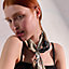 H Perle scarf ring, View: Worn, worn, view 2 of 2