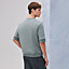 "H Puzzle" t-shirt with leather detail, View: Worn, worn, view 2 of 3