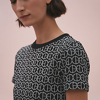 【上品に♡】HERMES Tシャツ マイクロ オシャレ＊【HERMES】エルメス マイクロTシャツ 半袖 (HERMES/T