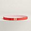 H Roseraie belt buckle & Hermès sur Mer reversible leather strap 24&nbsp;mm, View: , view 2 of 2