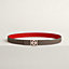 H Roseraie belt buckle & Reversible leather strap 24&nbsp;mm, View: , view 2 of 2