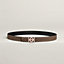 View: , H Roseraie belt buckle & Reversible leather strap 24 mm