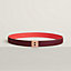 H Roseraie belt buckle & Reversible leather strap 24&nbsp;mm, View: , view 1 of 2