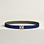 View: , H Roseraie belt buckle & Reversible leather strap 24 mm