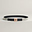 H Roseraie belt buckle & Toile H Plume leather strap 24&nbsp;mm, View: , view 1 of 2