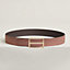 H Rouleau belt buckle & Reversible leather strap 38&nbsp;mm, View: , view 1 of 3