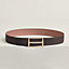 H Rouleau belt buckle & Reversible leather strap 38&nbsp;mm, View: , view 2 of 3