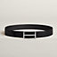 H Rouleau belt buckle & Reversible leather strap 38&nbsp;mm, View: , view 1 of 3
