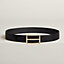 H Rouleau belt buckle & Reversible leather strap 38&nbsp;mm, View: , view 1 of 3