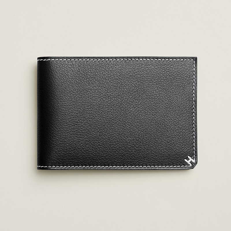 *洗練アイテムで差をつける*【HERMES】Kartenetui H Sellier H Sellier card holder - Black | Hermès Poland