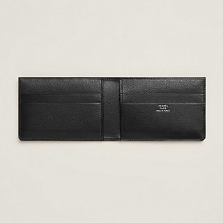 H Sellier colorfil card holder - Black | Hermès Hong Kong SAR