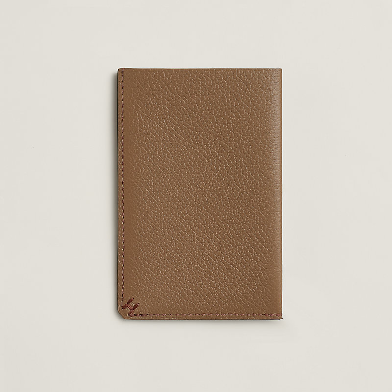 H Sellier colorfil card holder - Beige | Hermès Thailand