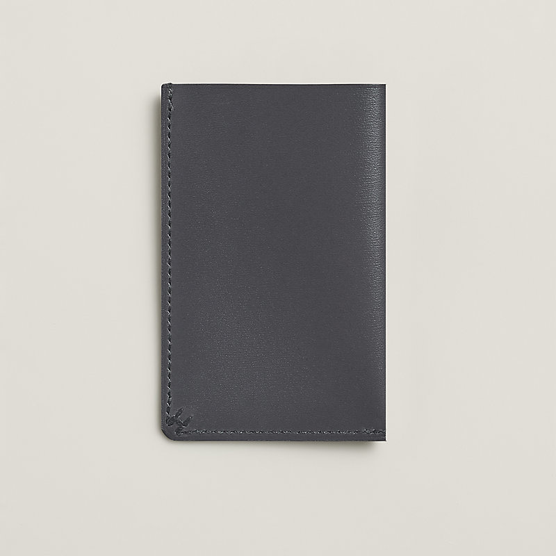 H Sellier colorfil card holder - Grey | Hermès Singapore