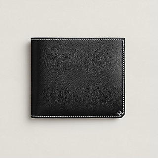 人気☆彡{HERMES} Portefeuille New H Passant Compact Noir New H Passant Compact wallet | Hermès USA