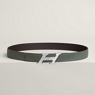 最終値下げ【HERMES 】Hバックルベルト ベルトバックル 《H》 & ニットベルト 《スプリント》 32 mm
