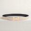 H Striee belt buckle & Reversible leather strap 32 mm, view 2 of 2
