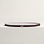 View: , H Torsade belt buckle & Reversible leather strap 13 mm