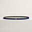 H Torsade belt buckle & Reversible leather strap 13 mm, view 2 of 3