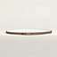H Torsade belt buckle & Reversible leather strap 13&nbsp;mm, View: , view 1 of 3