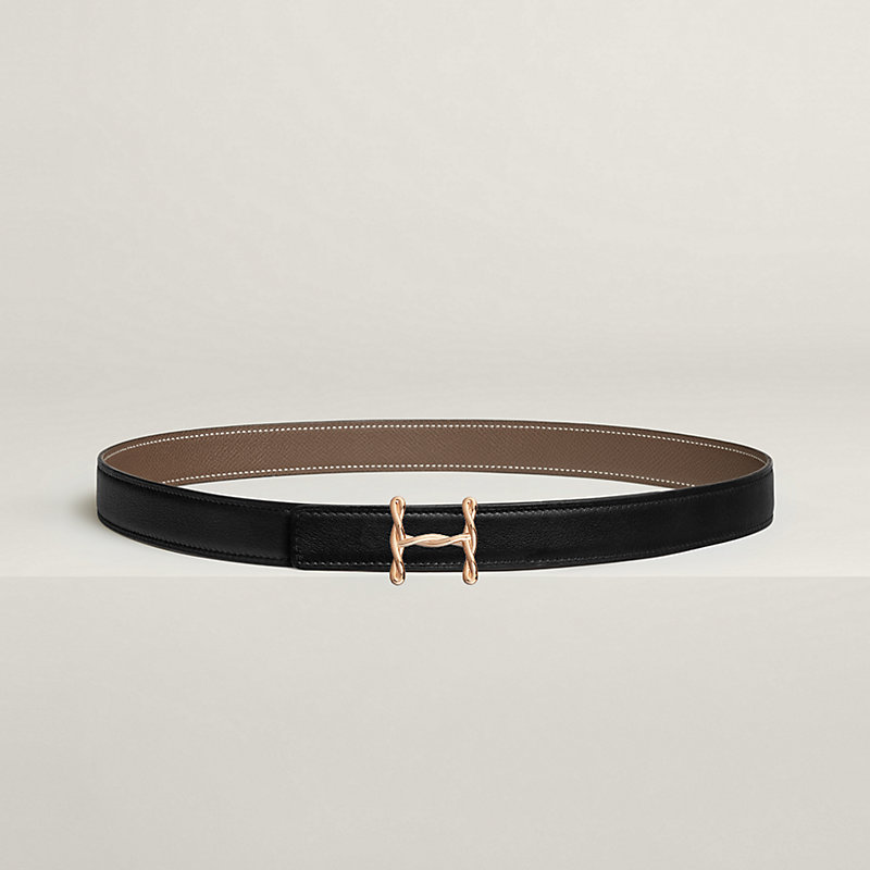 H Torsade belt buckle & Reversible leather strap 24 mm | Hermès USA