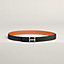 View: , H Torsade belt buckle & Reversible leather strap 24 mm