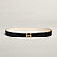 H Torsade belt buckle & Reversible leather strap 24&nbsp;mm, View: , view 2 of 2