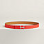 H Torsade belt buckle & Reversible leather strap 24&nbsp;mm, View: , view 2 of 2
